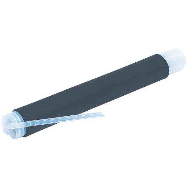 3M Shrink Tubing, 0.72in ID, Gray, 2-1/2in - 8445-2.5