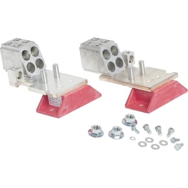 Accesorio de interruptor de circuito Square D, PowerPacT M/P, caja, kit neutro para transformador de corriente, 3/0 a 500kcmil - S33576MK.