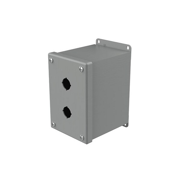 Nvent Hoffman Mild Steel Electrical Enclosures, 6 in H, 4-3/4 in D, 4 in W, NEMA 12, Screw On - E2PBXM