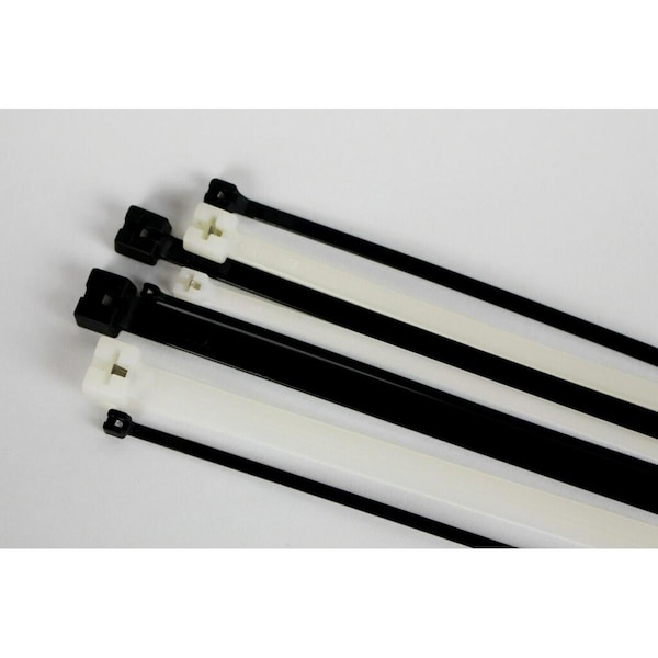 3M Barb Cable Tie CTSB28NT110-L, Nat, PK500 - CTSB28NT110-L