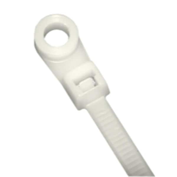 K-Tool International Wire Tie 14 Inch Natural 50Lb Tesile with Mount Head, 100PK - KTI77140