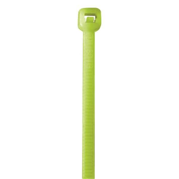 Swivel 18 in. No.of 50 Fluorescent Green Cable Ties - SW2822736