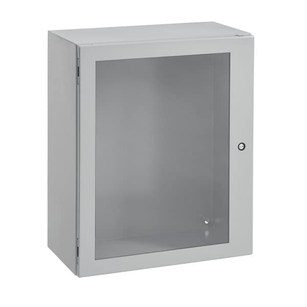Nvent Hoffman Mild Steel Electrical Enclosures, 24 in H, 12 in D, 20 in W, NEMA 4, 12, Hinged - CSD242012W