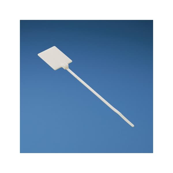 Panduit Cable Tie, 5.1"L, Nylon, White, PK1000 - PLF1MA-M