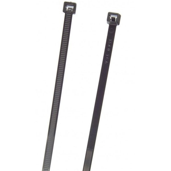 Grote Cable Tie, Heavy Duty, Black, 24.6", 1, PK50 - 83-6120