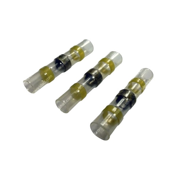 Electriduct Heat Shrink Solder Sleeve Crimpless Terminator - Electriduct - HS-HP-SS-10-YL-100