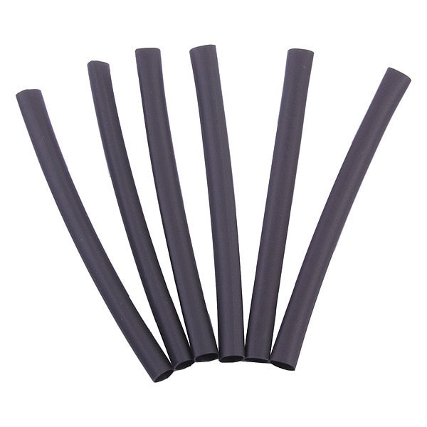 Gardner Bender Heat Shrink Tubing, 1/4-1/8" 4" Len, PK6 - HST-250
