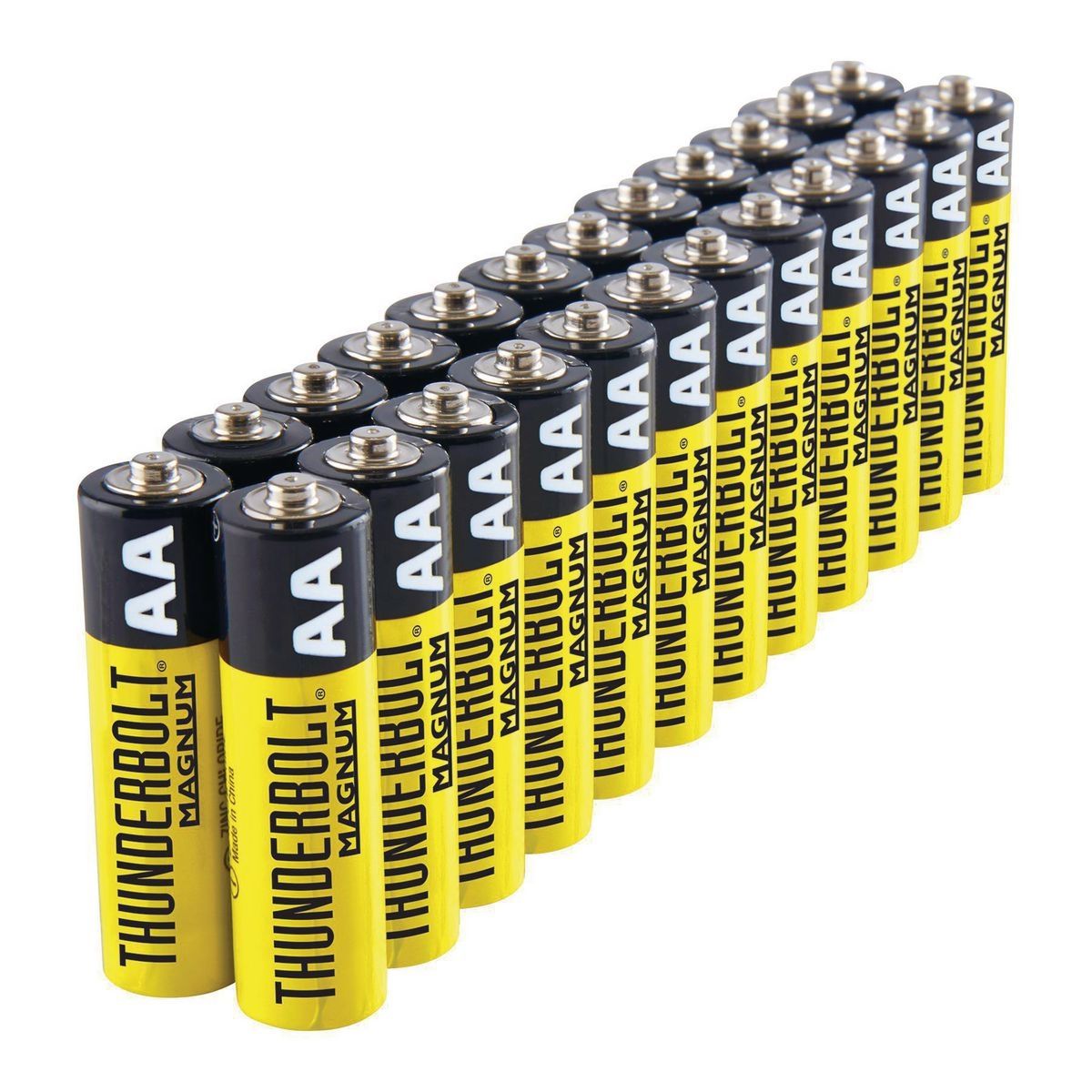 Baterías Thunderbolt Magnum AA de cloruro de zinc, paquete de 24 - 61675
