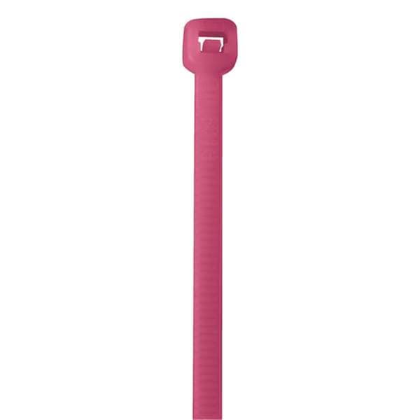 Box Partners 18 in. No.of 50 Fluorescent Pink Cable Ties - CT185L