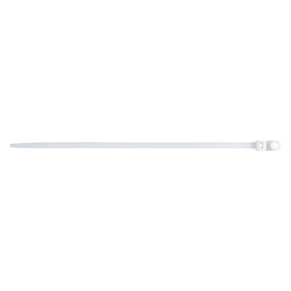 Gardner Bender Cable Tie, Mounting, 8", 50 lb., Naturl, PK20 - 45-308MT