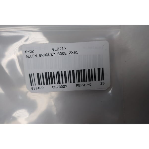 Piezas y Accesorios de Interruptor de Cartucho de Contacto de Allen Bradley - 800E-2X01