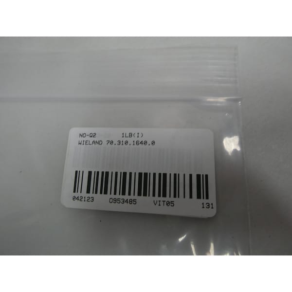 Wieland Box Of 10 Heavy Duty Connector - 70.310.1640.0