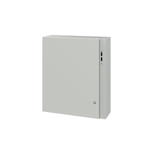 Nvent Hoffman Mild Steel Electrical Enclosures, 30 in H, 8 in D, 26 in W, NEMA 4, Hinged - CDSC30268LG