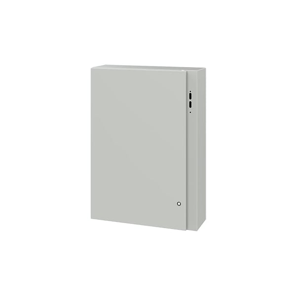 Nvent Hoffman Mild Steel Electrical Enclosures, 36 in H, 8 in D, 26 in W, NEMA 4, Hinged - CDSC36268LG