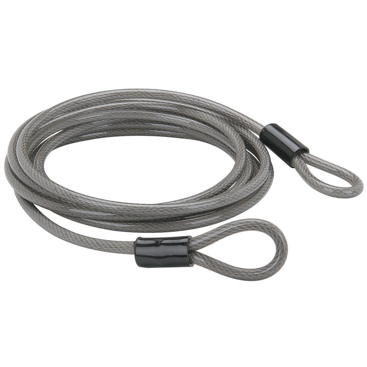 Cable de seguridad de acero trenzado Bunker Hill de 7 pies x 3/8 pulgadas - 62410
