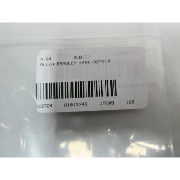 Allen Bradley GUARDMASTER FLEXIBLE ACTUATOR SWITCH PARTS AND ACCESSORY - 440K-A27010

Allen Bradley GUARDMASTER PARTES Y ACCESORIOS DE INTERRUPTOR DE ACTUADOR FLEXIBLE - 440K-A27010