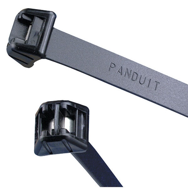 Panduit DtCable Tie, S, Acetal, Ex-H, 13.5l, Blk, PK50 - DT4EH-L0
