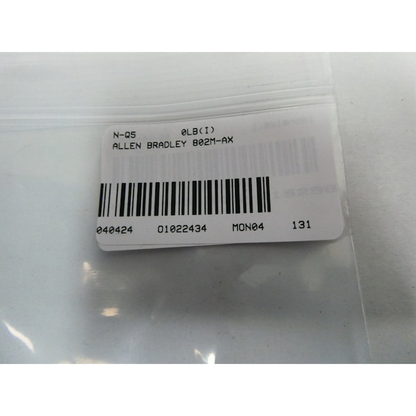 Cabeza operativa del interruptor de límite Allen Bradley SER F piezas y accesorios para interruptor - 802M-AX