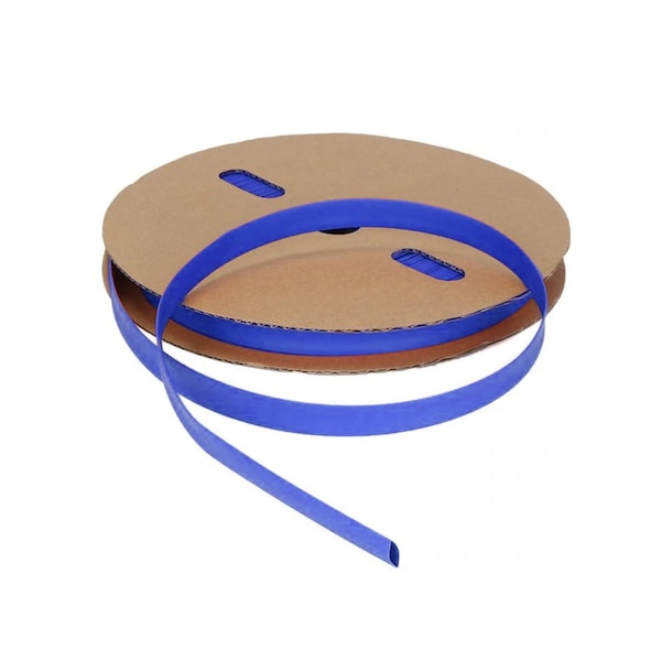 Kable Kontrol Kable Kontrol® 2:1 Polyolefin Heat Shrink Tubing - 1-1/2" Inside Diameter - 100' Length - Blue - HS369-S100-BLUE