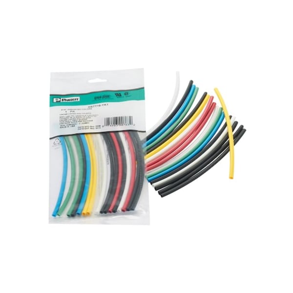 Panduit Heatshrinkthn, .12"dia., Mc - HSTT12-YK1