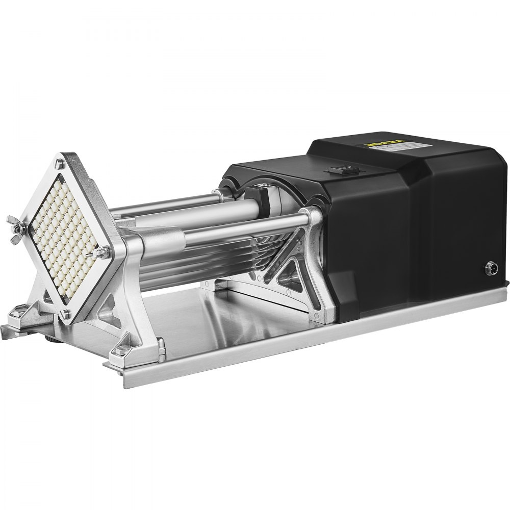 VEVOR Electric French Fry Cutter with 6mm 9mm 13mm and 8-Wedge Blade Potato Chip Cutter Machine 110V 40W Stainless Steel Electric Potato Cutter Horizontal - DDQTJWSP3DP000001V1