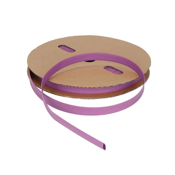 Kable Kontrol Kable Kontrol® 2:1 Polyolefin Heat Shrink Tubing - 1" Inside Diameter - 100' Length - Purple - HS367-S100-PURPLE