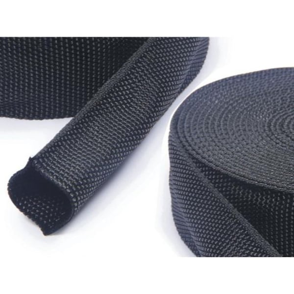 Kable Kontrol Kable Kontrol® Tuff-Weave Braided Nylon Hose Sleeving - 1.38" Inside Diameter - 165' Length - Black - HGNS-036-50