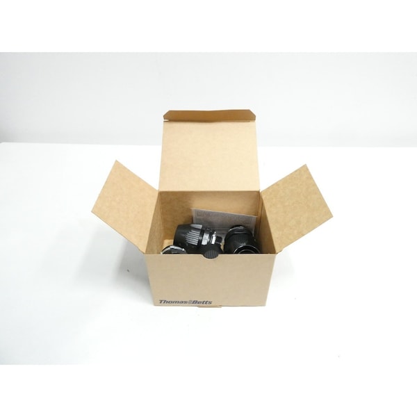 Abb THOMAS&BETTS LT100P BOX OF 5 STRAIGHT BULLET 1IN CONNECTOR - LT100P