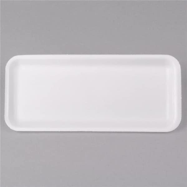 Dyne-A-Pak Dyne-A-Pak 2010340W00 CPC Foam Tray; White - Case of 500 - 2010340W00  CPC