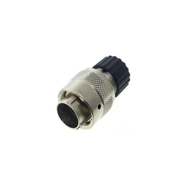Itt Cannon Circular Connector, 8 Contact(S), Zinc Alloy, Male, Crimp Terminal, Plug - 192993-0012