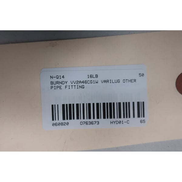 Burndy VV2A46CG1W VARILUG V STYLE CABLE TO PAD CONNECTOR - VV2A46CG1W