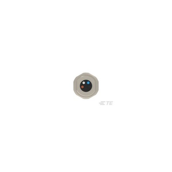 Te Connectivity Circular Metric Connectors M8 Mle Pnl Rear 4Pos Str Wire - T4070014041-001
