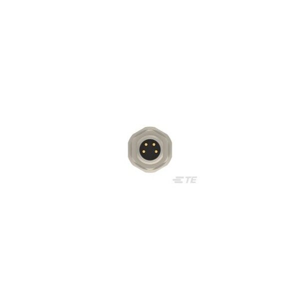 Te Connectivity Circular Metric Connectors M8 Mle Pnl Rear 4Pos Str Wire - T4070014041-001