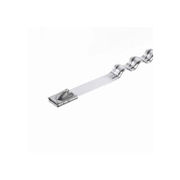 Panduit Heat Trace MLT Wave Tie, 304 SS, Extra Heavy, HTMLT8WEH-LP, PK 50 - HTMLT8WEH-LP