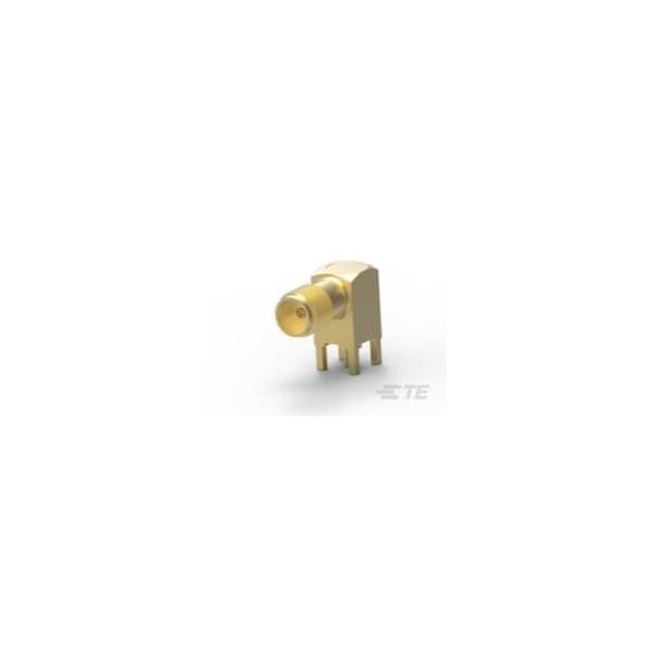 Te Connectivity Rf Sma Connector, 1 Contact(S), Female, Board Mount, Solder Terminal, Locking, Receptacle - 3-1478978-1
