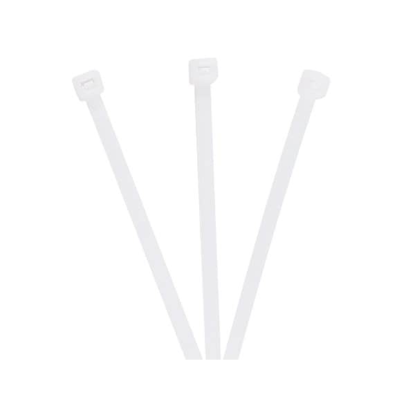 Bsc Preferred 9'' 50# Cable Ties - Natural, 1000PK - BUY00028830