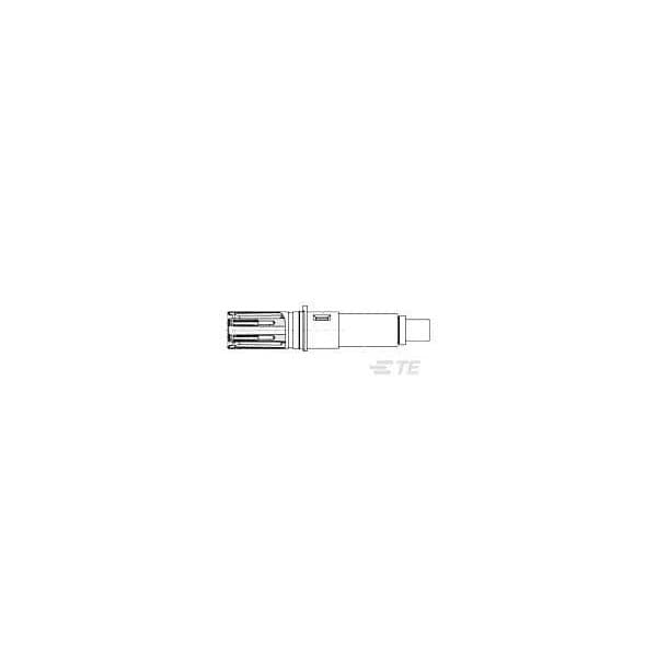 Te Connectivity BACC47GB1 - SCKT CONTACT QUADRAX SZ8 RR - 1445693-4