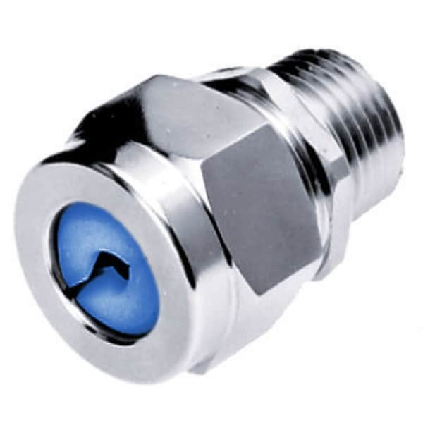 Hubbell Wiring Device-Kellems Kellems Wire Management, Cord Connectors, Straight Male, .38-.50", 3/4", Steel - SHC1035ZP