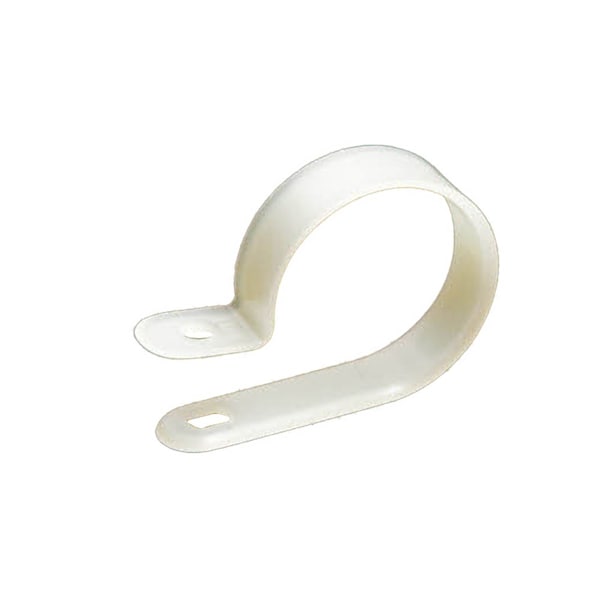 Kable Kontrol Kable Kontrol® - Nylon Plastic Cable Clamps - 1/2" Diameter - 100 pcs - Natural White - CCUC3-050-C-NATURAL