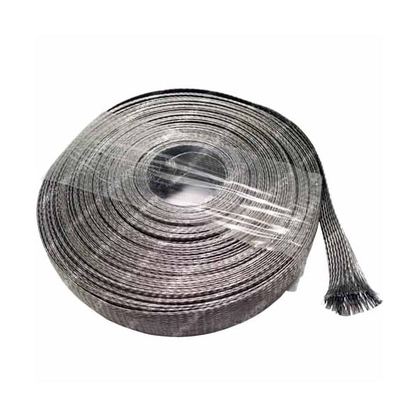 Electriduct Electriduct 304 Stainless Steel Braided Sleeving - BS-ED-SS-075-50