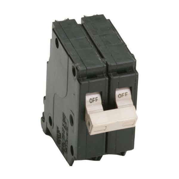 Eaton Cutler-Hammer Circuit Breaker, CHF Series, 15A, 2 Pole, 120/240V AC, 10kA - 3065067