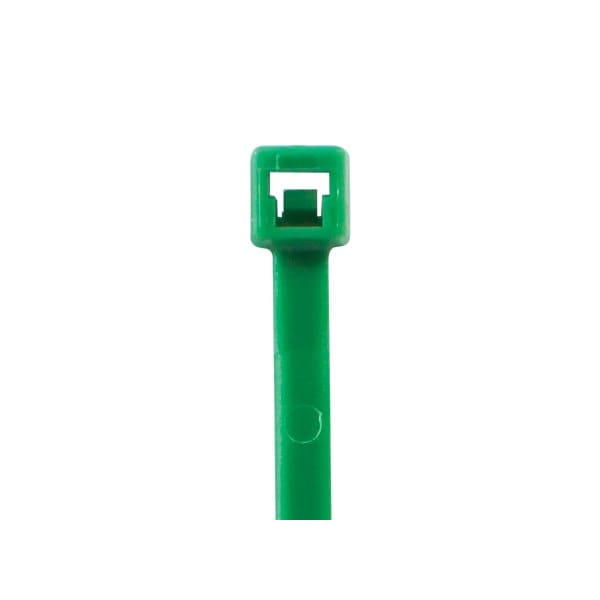 Bsc Preferred 4'' 18# Green Cable Ties, 1000PK - BUY00024457