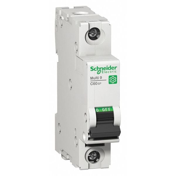 Schneider Electric Miniature Circuit Breaker, C60SP Series, 40A, 1 Pole, 240/415V AC, 10kA at 120/240V AC, B Curve - M9F21140
