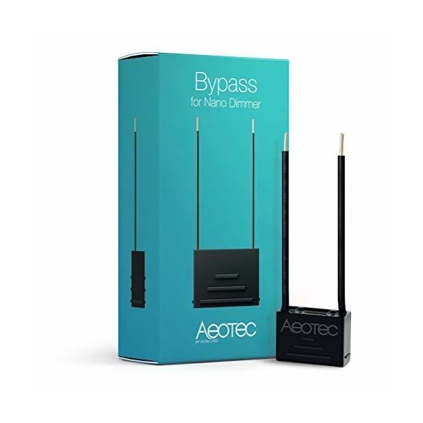 Aeotec Bypass para Nano Dimmer, Resistencia de carga y Carga Ficticia para dimmer, Interruptores dimmer TRIAC para corregir - ZW150
