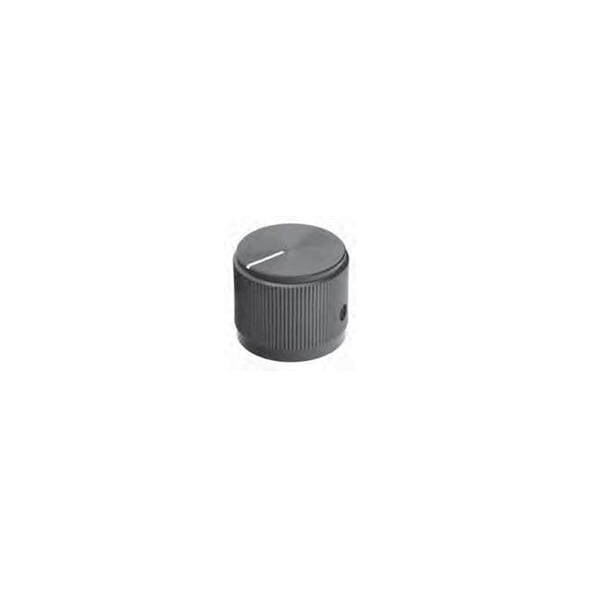 Alcoswitch KB900BA1/4= Perilla Negra/Aluminio 1/4 S - KB900BA1/4