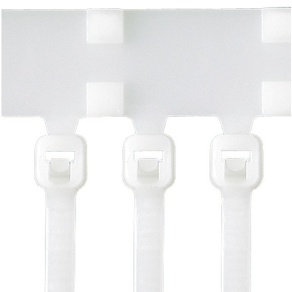 Panduit Cable Tie, Min, 5.6", Bl, Wrnyl, PK5000 - PLT1.5M-XMR0