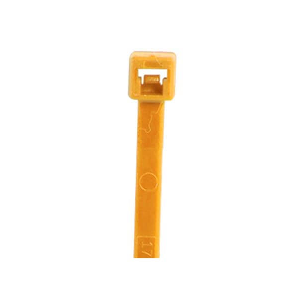 Bsc Preferred 18'' 50# Fluorescent Orange Cable Ties, 500PK - BUY00018921