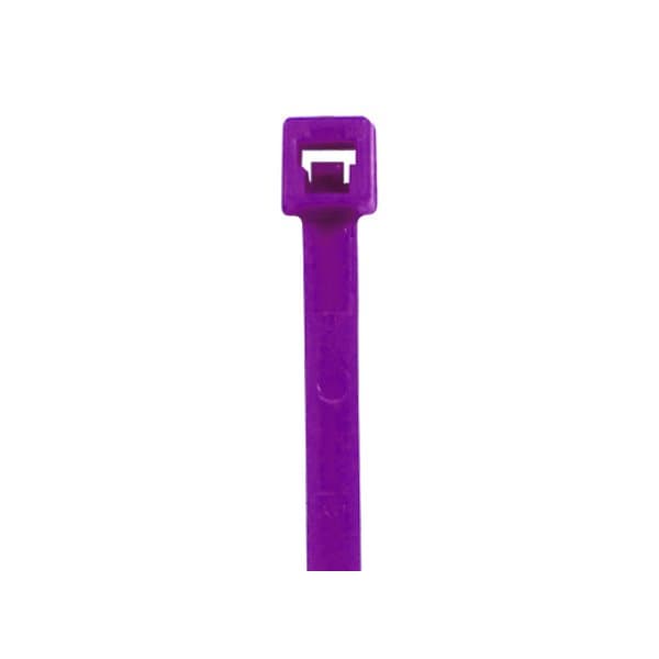 Bsc Preferred 11'' 50# Purple Cable Ties, 1000PK - BUY00017222