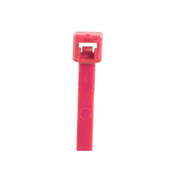 Bsc Preferred 8'' 40# Fluorescent Pink Cable Ties, 1000PK - BUY00027641