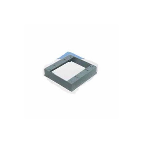 Mulberry Extension, 2 Gangs, Aluminum, Universal Box Type - 30273